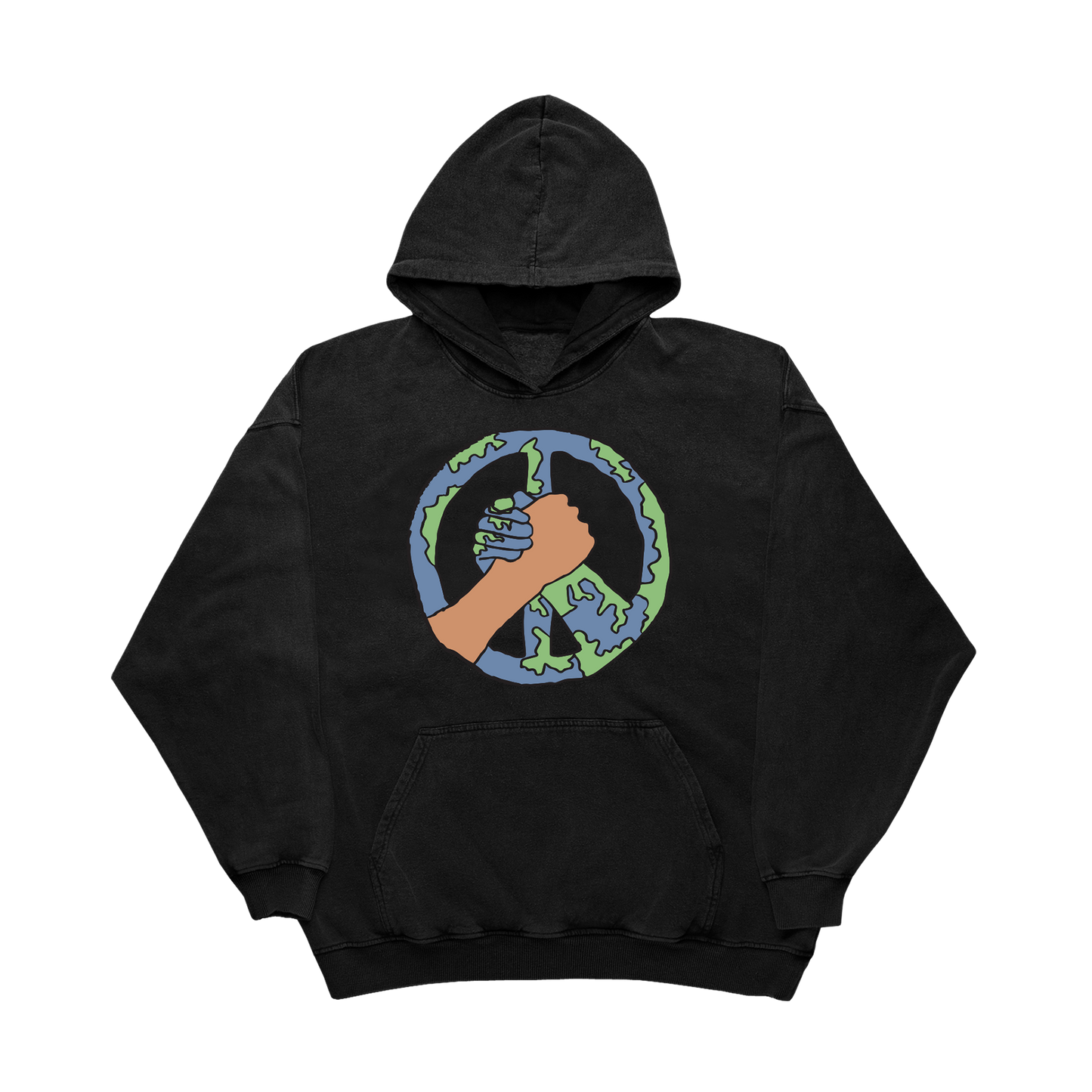 P2DW Symbol Hoodie Black